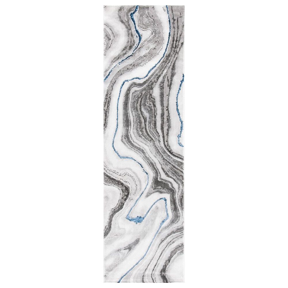 Safavieh Craft CFT819N 2'3" x 6' Grey and Blue Runner