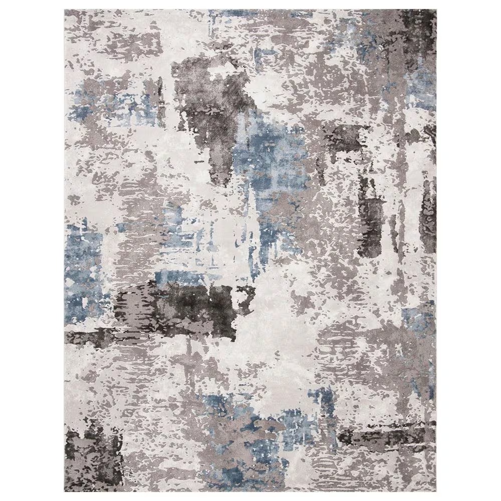 Safavieh Craft CFT820F 6'7" x 9' Grey and Blue Area Rug
