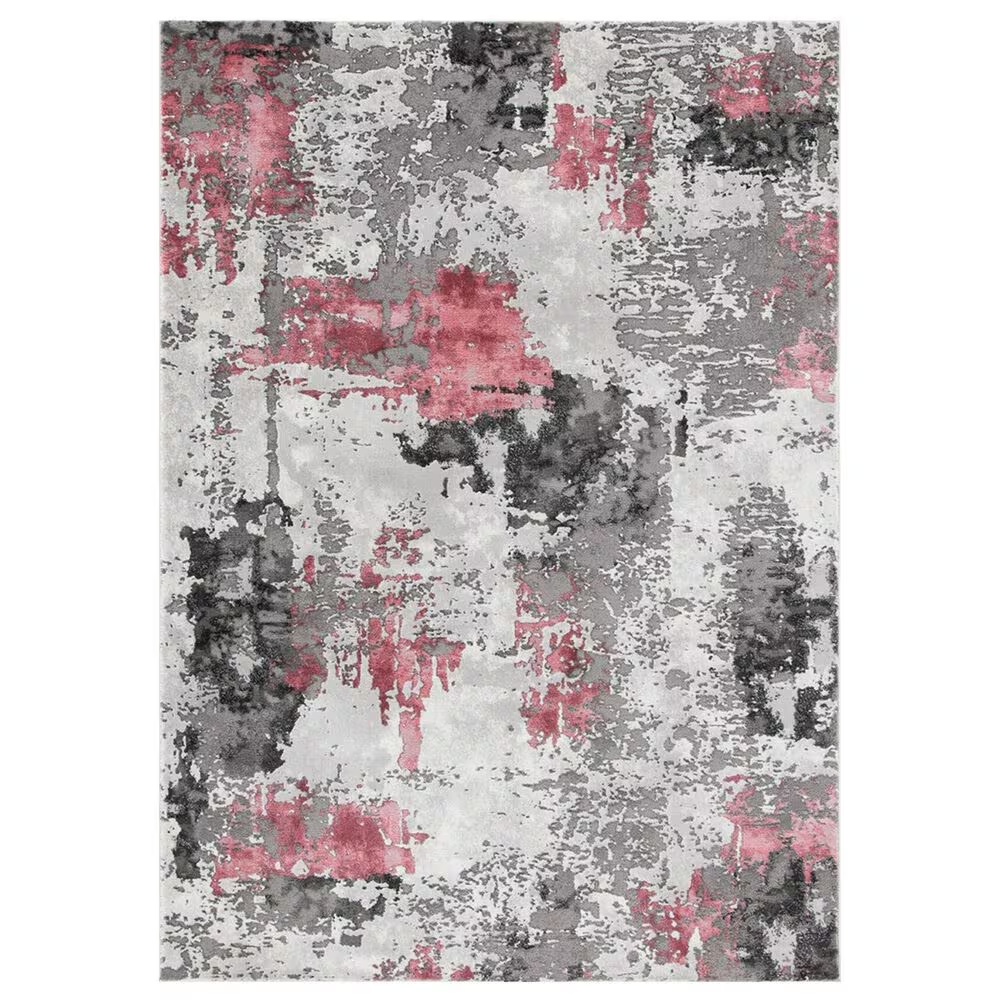 Safavieh Craft 10'6" x 14' Grey and Pink Area Rug