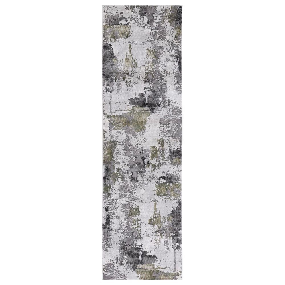 Safavieh Craft CFT820Y 2'3" x 6' Grey and Green Runner