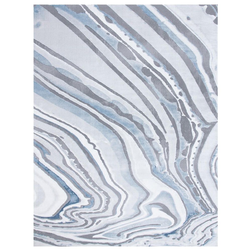 Safavieh Craft CFT843M 9' x 12' Blue and Grey Area Rug