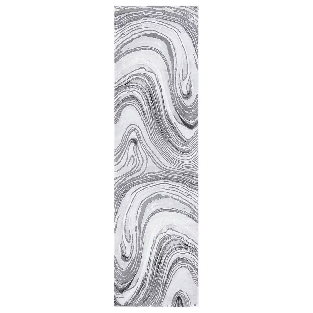 Safavieh Craft CFT845F 2'3" x 8' Light Grey and Grey Runner