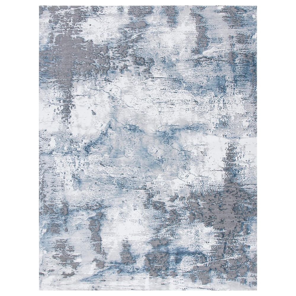 Safavieh Craft CFT850M 9' x 12' Blue and Grey Area Rug