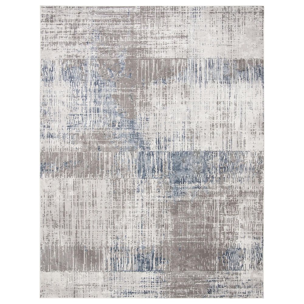 Safavieh Craft CFT874F 6'7" x 9' Grey and Blue Area Rug