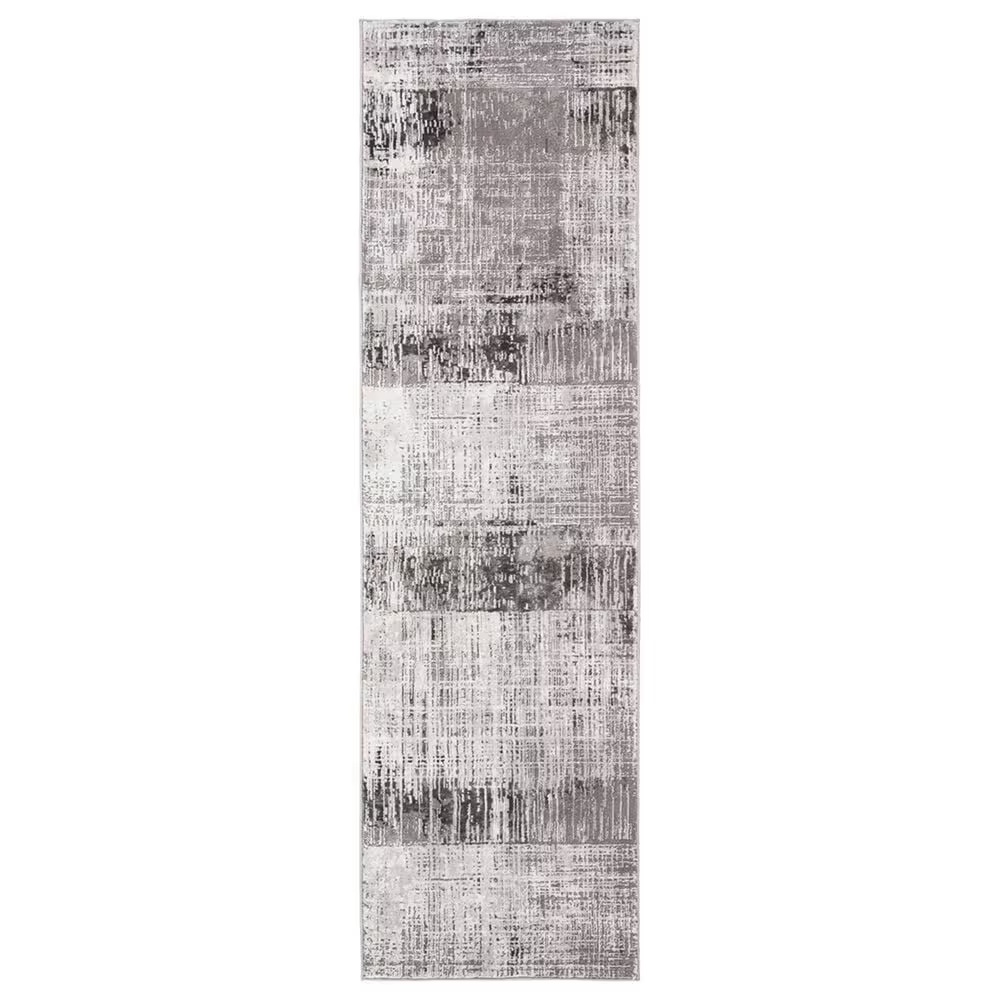Safavieh Craft 2'3" x 10' Grey and Dark Grey Runner