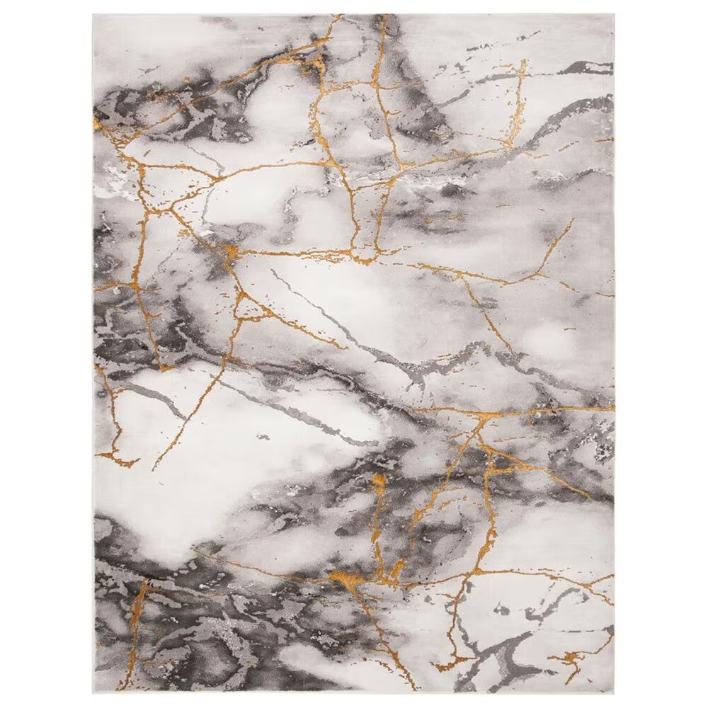 Safavieh Craft CFT877F 12' x 18' Grey and Gold Area Rug