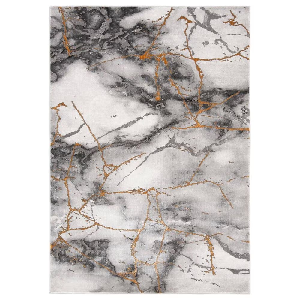 Safavieh Craft CFT877F 12' Square Grey and Gold Area Rug