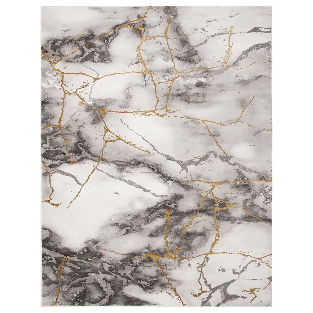 Safavieh Craft CFT877F 2'7" x 5' Grey and Gold Area Rug