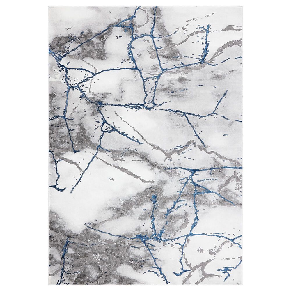 Safavieh Craft 2'7" x 5' Ivory, Grey and Blue Area Rug