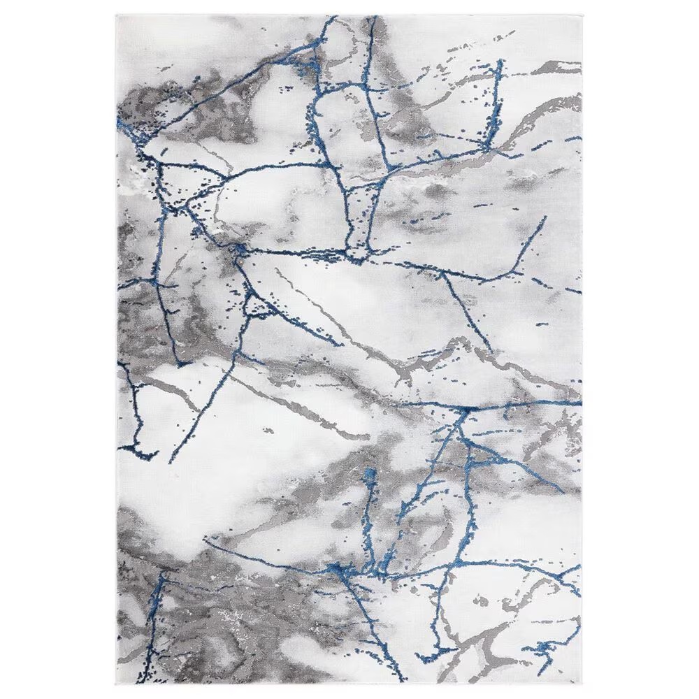 Safavieh Craft 4' x 6' Ivory Grey and Blue Area Rug
