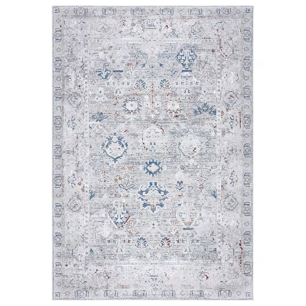 Safavieh Craft CFT927F 5'5" x 7'7" Grey and Blue Area Rug