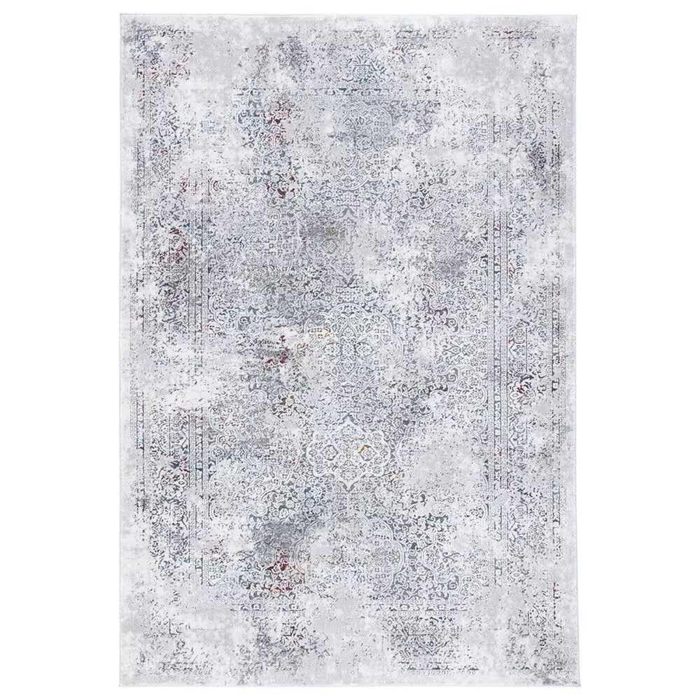 Safavieh Craft CFT955F 5'5" x 7'7" Grey and Blue Area Rug