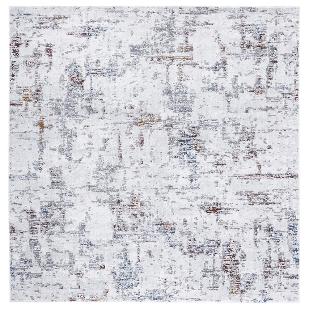 Safavieh Craft CFT961F 6'7" Square Grey and Gold Area Rug