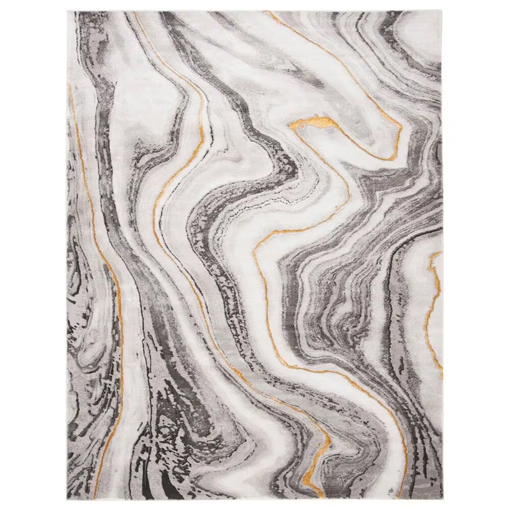 Safavieh Craft CFT819F 8' x 10' Grey and Gold Area Rug
