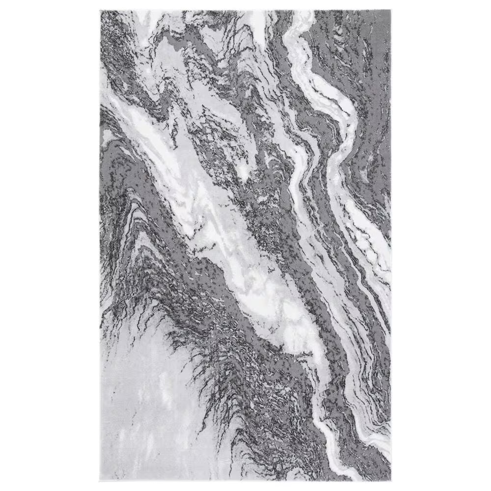 Safavieh Craft CFT844F 5'3" x 7'6" Light Grey and Grey Area Rug
