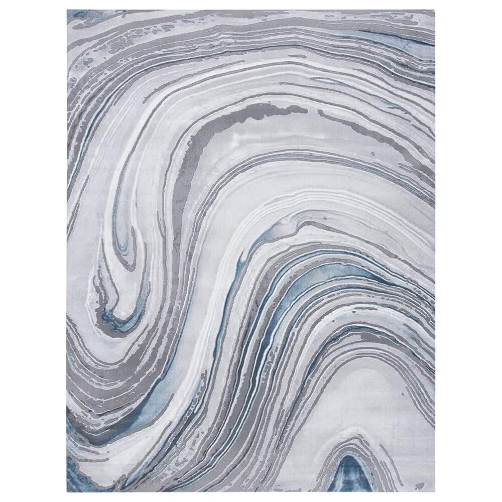 Safavieh Craft CFT845M 8' x 10' Blue and Grey Area Rug