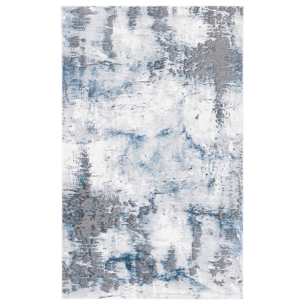 Safavieh Craft CFT850M 5'3" x 7'6" Blue and Grey Area Rug