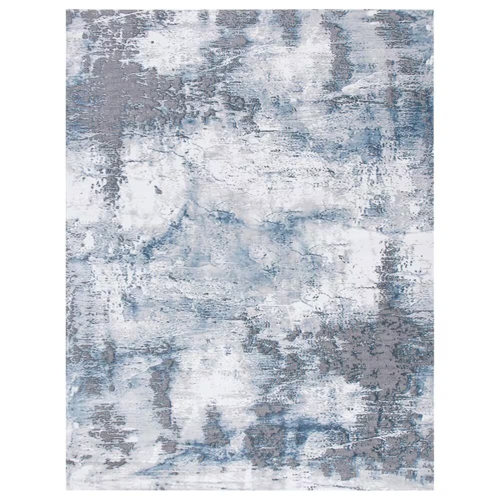 Safavieh Craft CFT850M 8' x 10' Blue and Grey Area Rug
