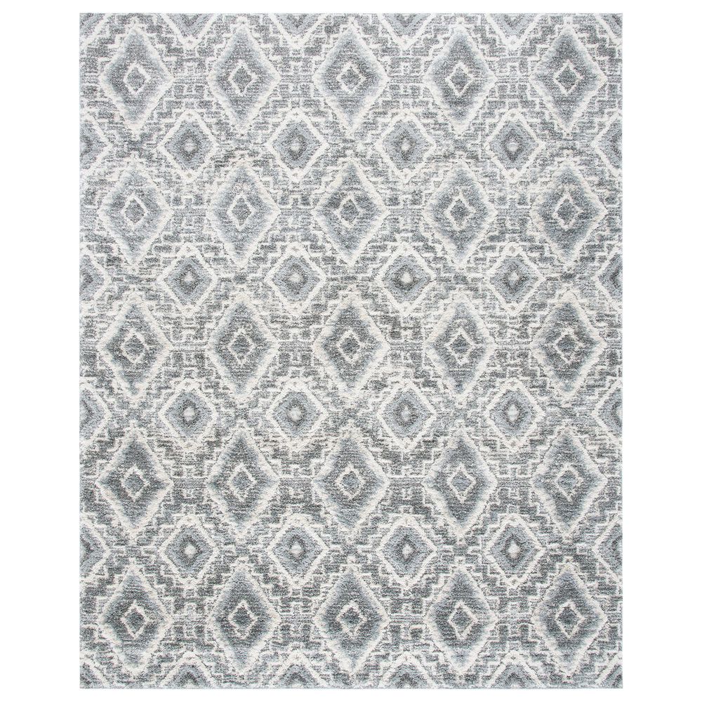Safavieh Martha Stewart Lucia Shag MSR0781H 9' x 12' Dark Grey and Light Grey Area Rug