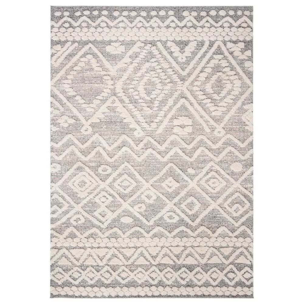 Safavieh Martha Stewart Lucia Shag 4' x 6' Beige and White Area Rug