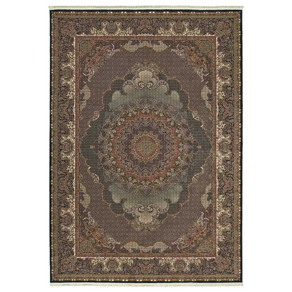 Oriental Weavers Masterpiece Blue 3'10" x 5'5" Area Rug