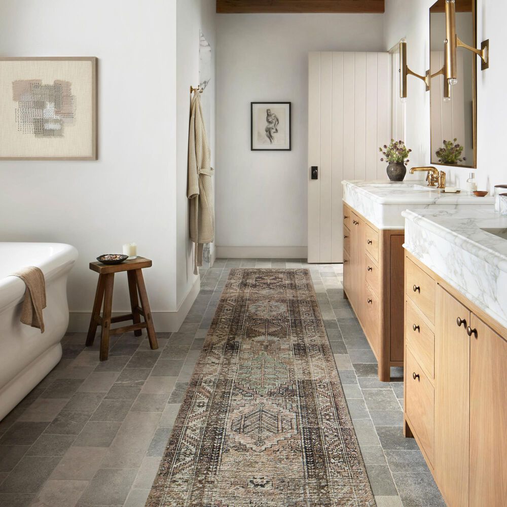 Amber Lewis x Loloi Billie 2'6" x 12' Clay and Sage Runner