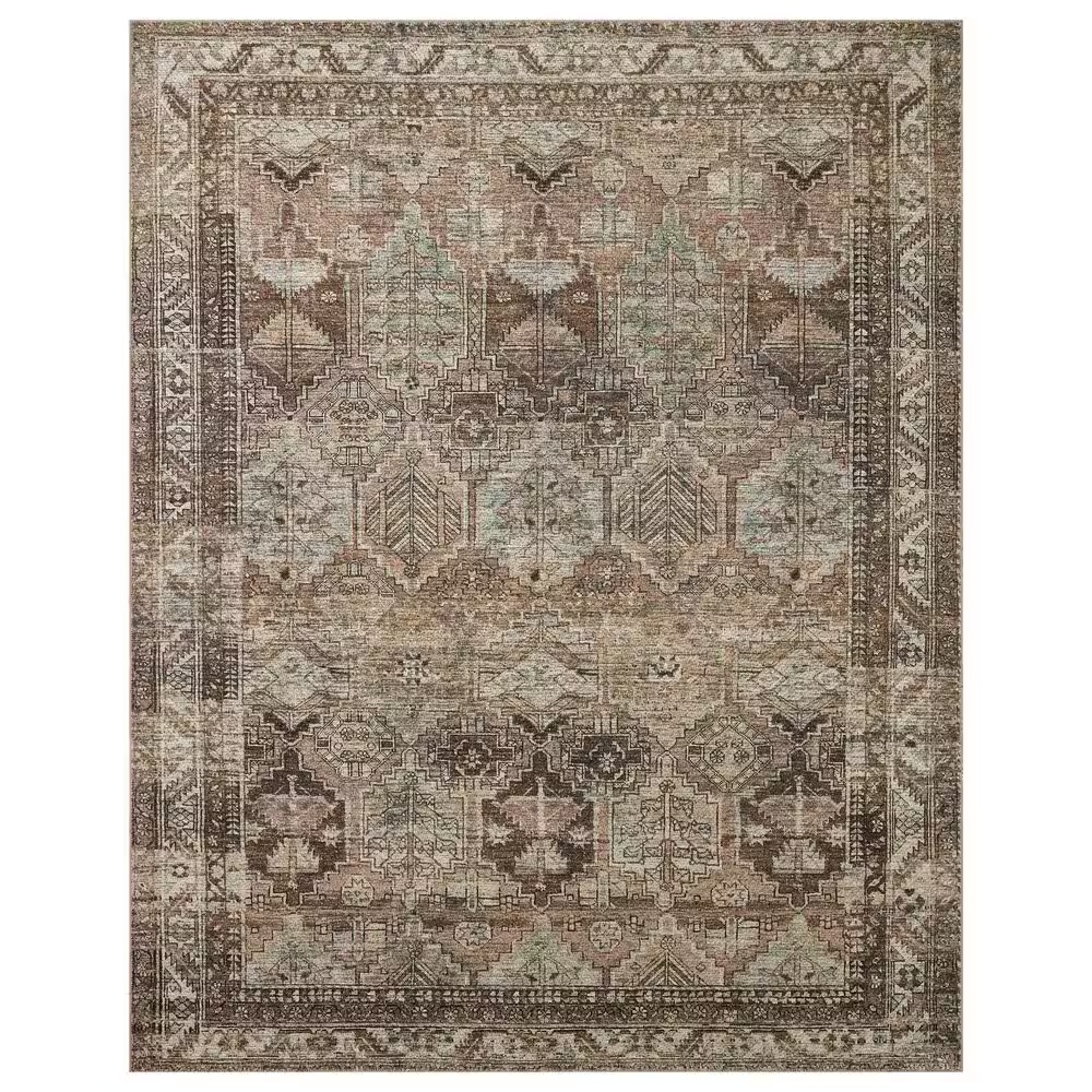 Amber Lewis x Loloi Billie 5' x 7'6" Clay and Sage Area Rug