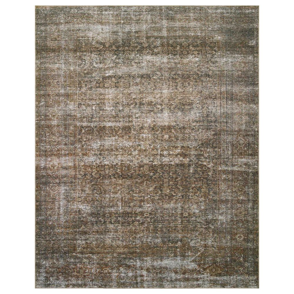 Amber Lewis x Loloi Billie 2'3" x 3'9" Tobacco and Rust Area Rug