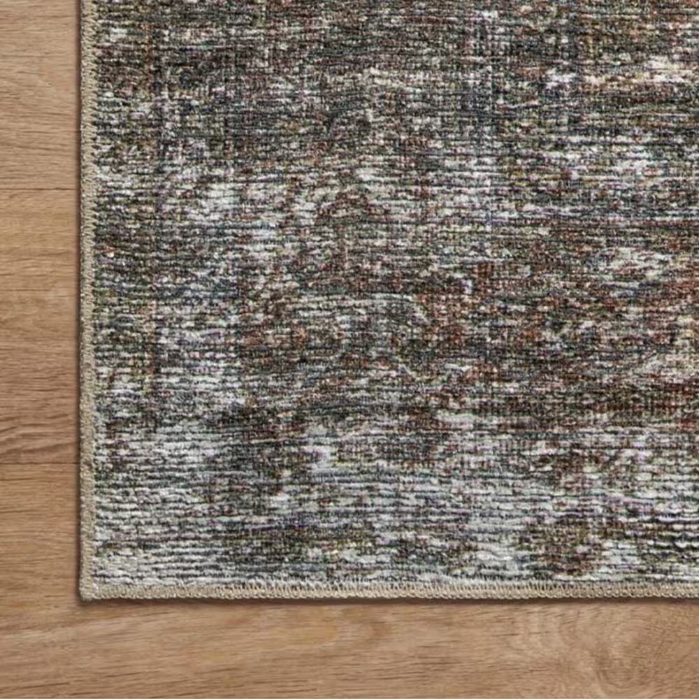 Amber Lewis x Loloi Billie 2'3" x 3'9" Tobacco and Rust Area Rug