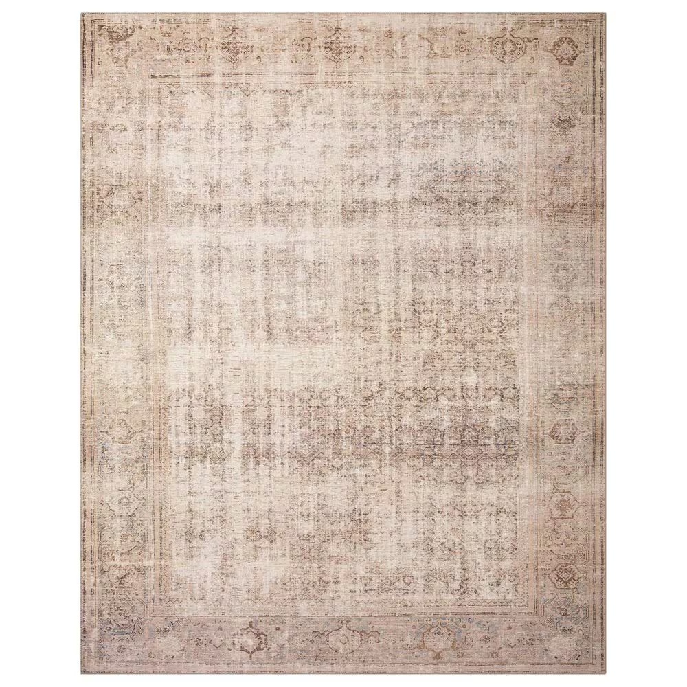 Amber Lewis x Loloi Georgie 7'6" x 9'6" Ocean and Sand Area Rug