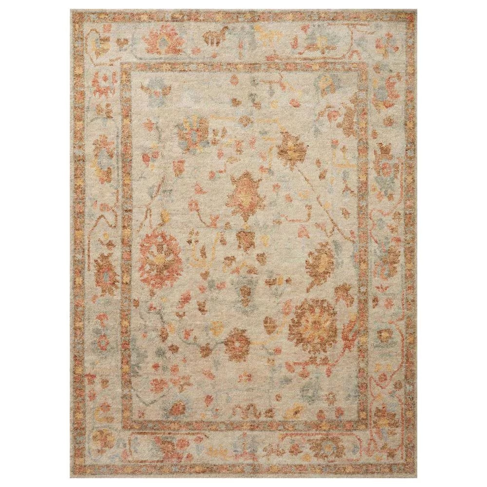 Loloi Clement 2'6" x 9'9" Pebble and Multicolor Runner