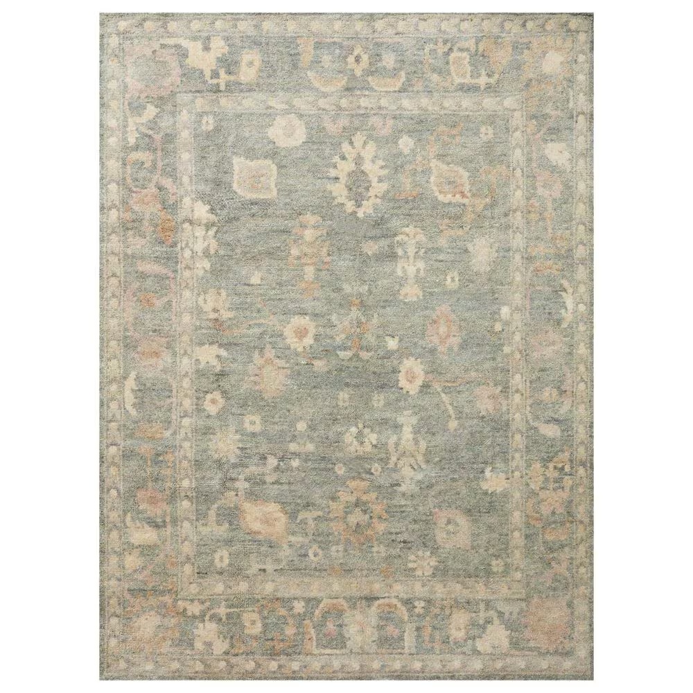Loloi Clement 8'6" x 11'6" Slate and Natural Area Rug