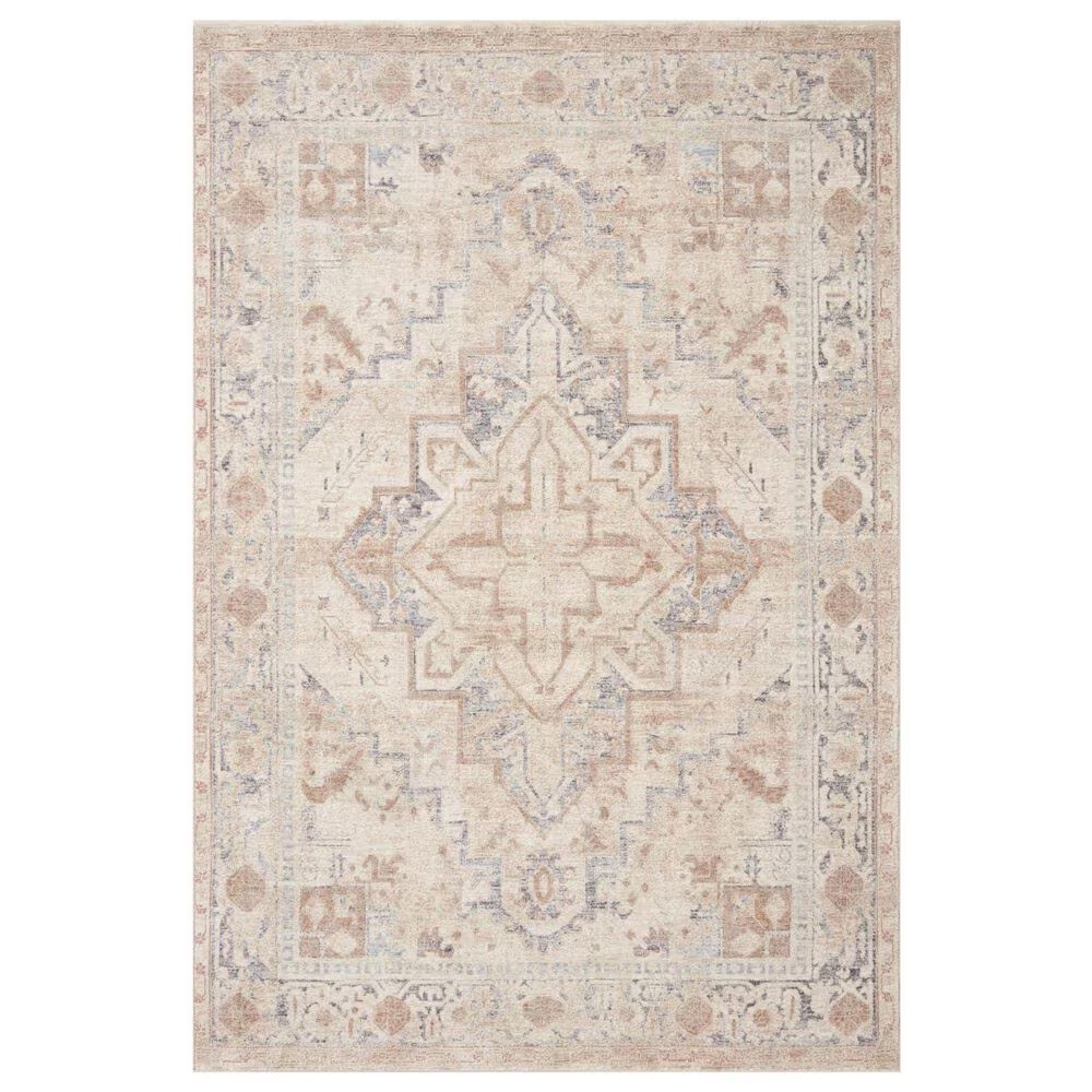 Magnolia Home Carlisle 9'6" x 13'1" Beige and Slate Area Rug