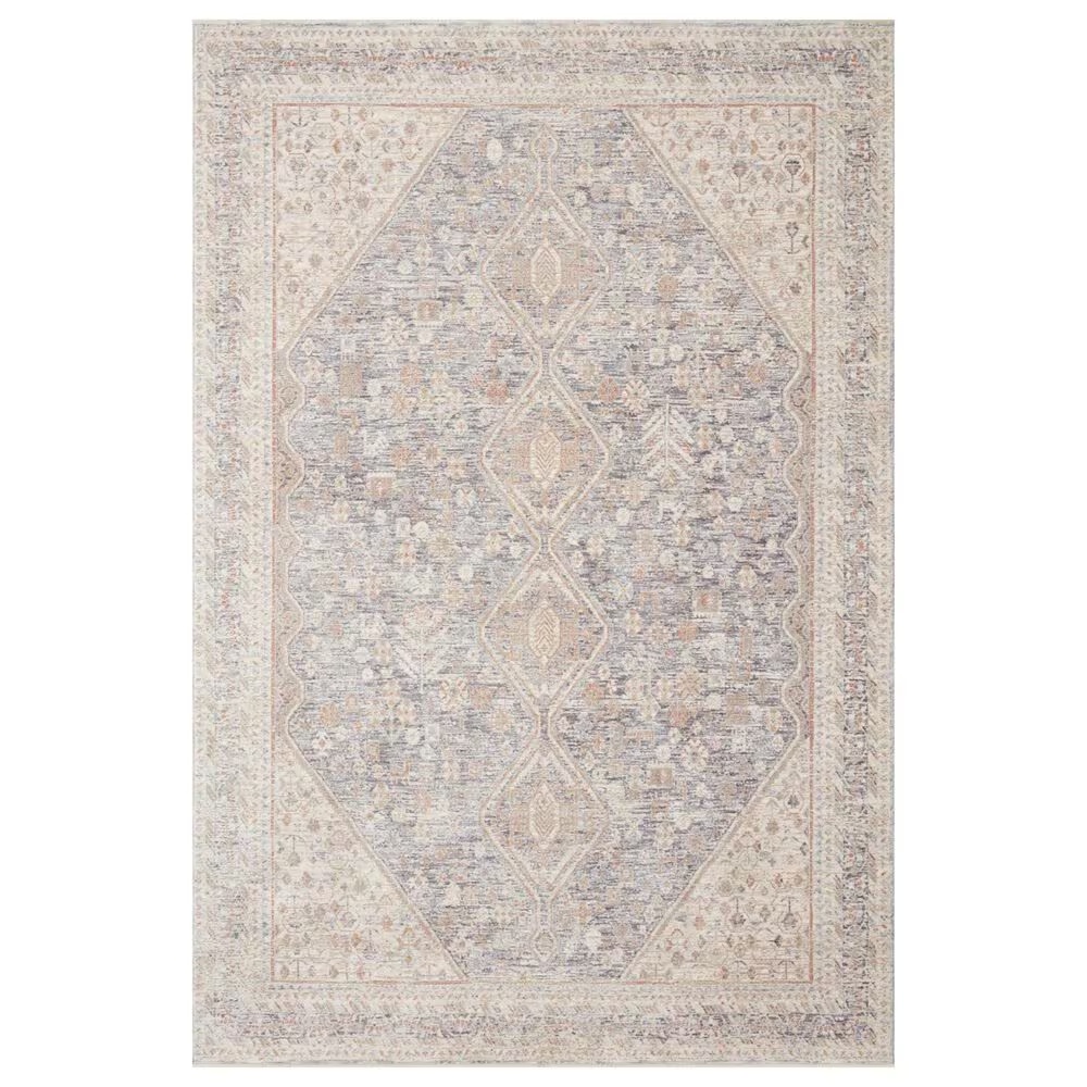 Magnolia Home Carlisle 2'3" x 3'10" Blue and Ivory Area Rug