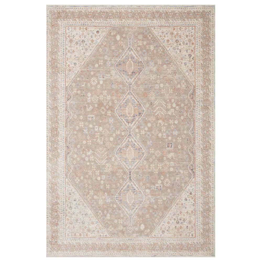 Magnolia Home Carlisle 2'7" x 7'9" Taupe and Ivory Runner