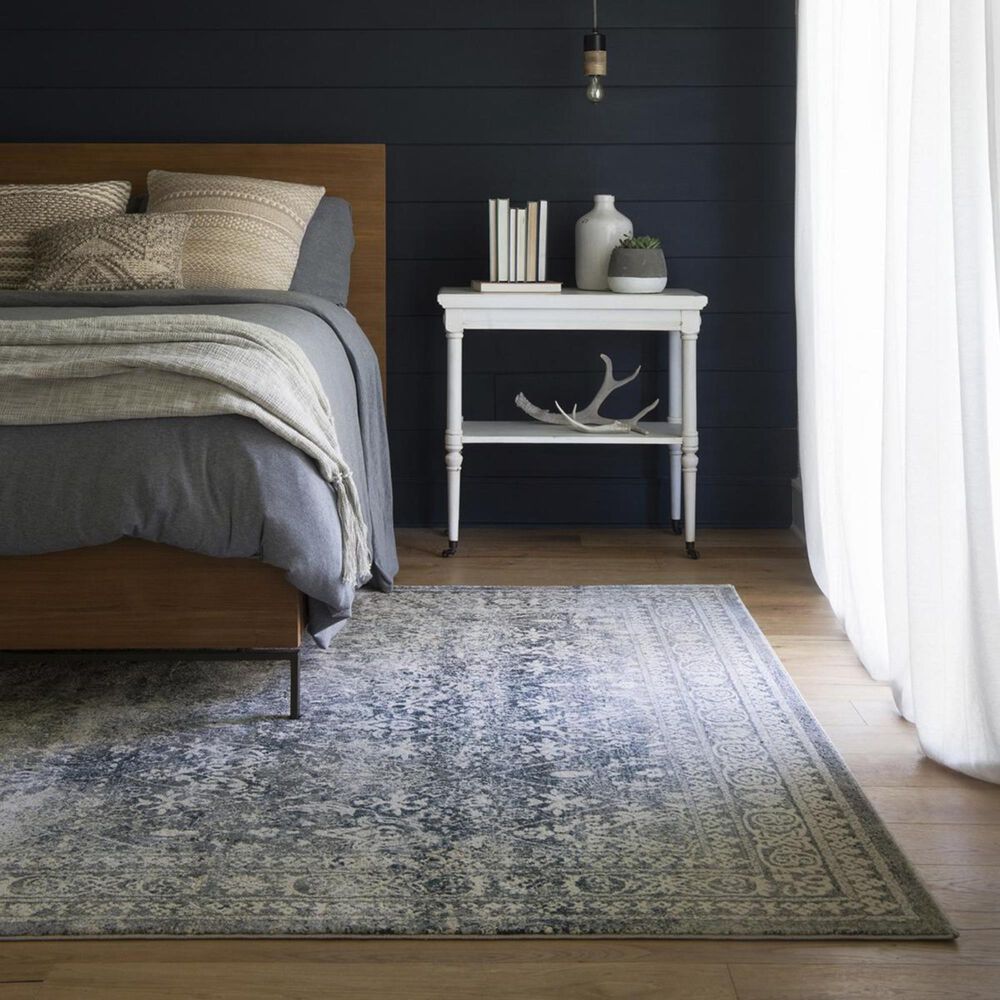 Magnolia Home Everly VY-04 2'7" x 4' Slate Area Rug