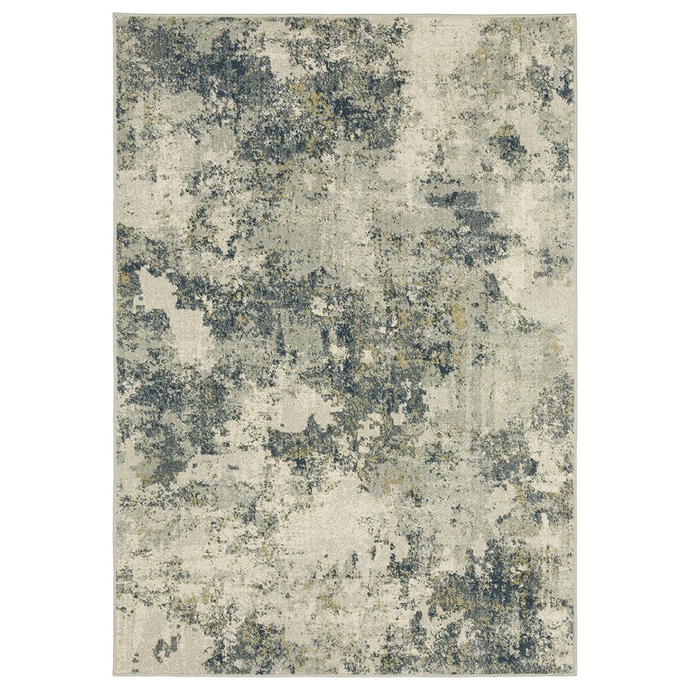 Oriental Weavers Branson 7'10" x 10' Beige and Blue Area Rug