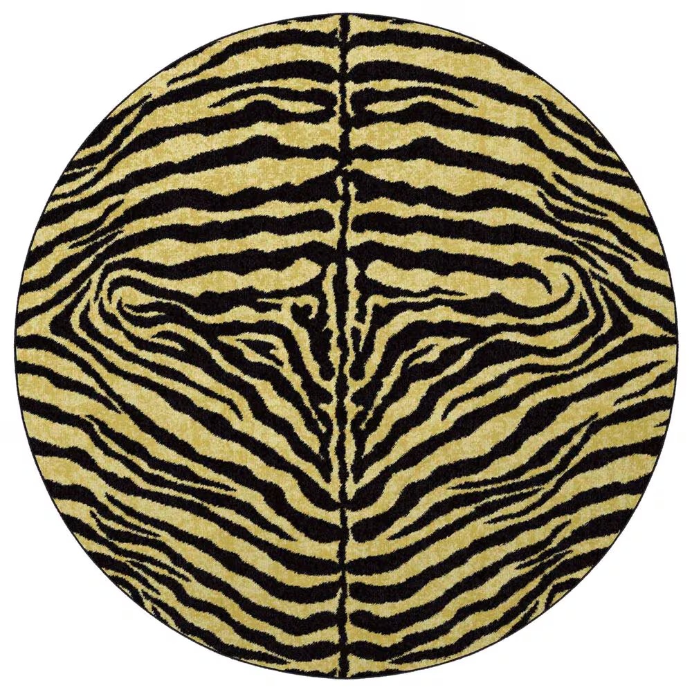 Dalyn Rug Company Akina AK1 8' Round Gold Area Rug