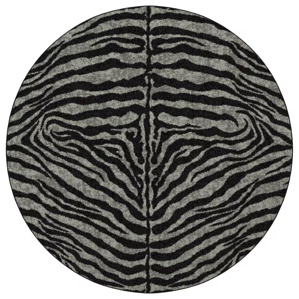 Dalyn Rug Company Akina AK1 8' Round Midnight Area Rug