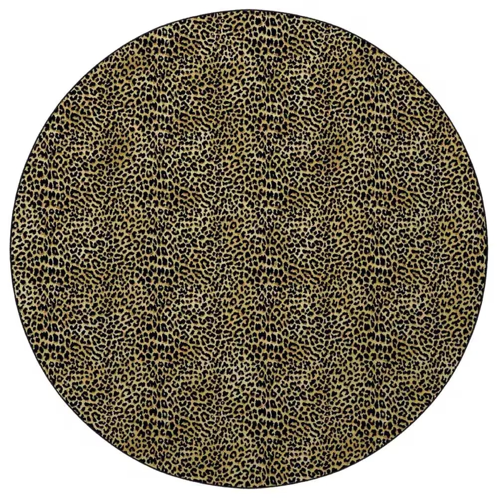 Dalyn Rug Company Akina AK2 8' Round Gold Area Rug