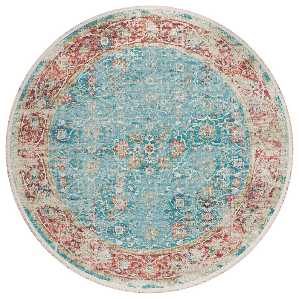 Dalyn Rug Company Marbella MB2 8' Round Mediterranean Area Rug
