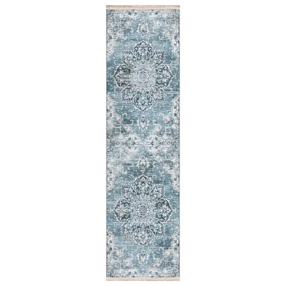 Dalyn Rug Company Marbella 2'3" x 7'6" Denim Runner