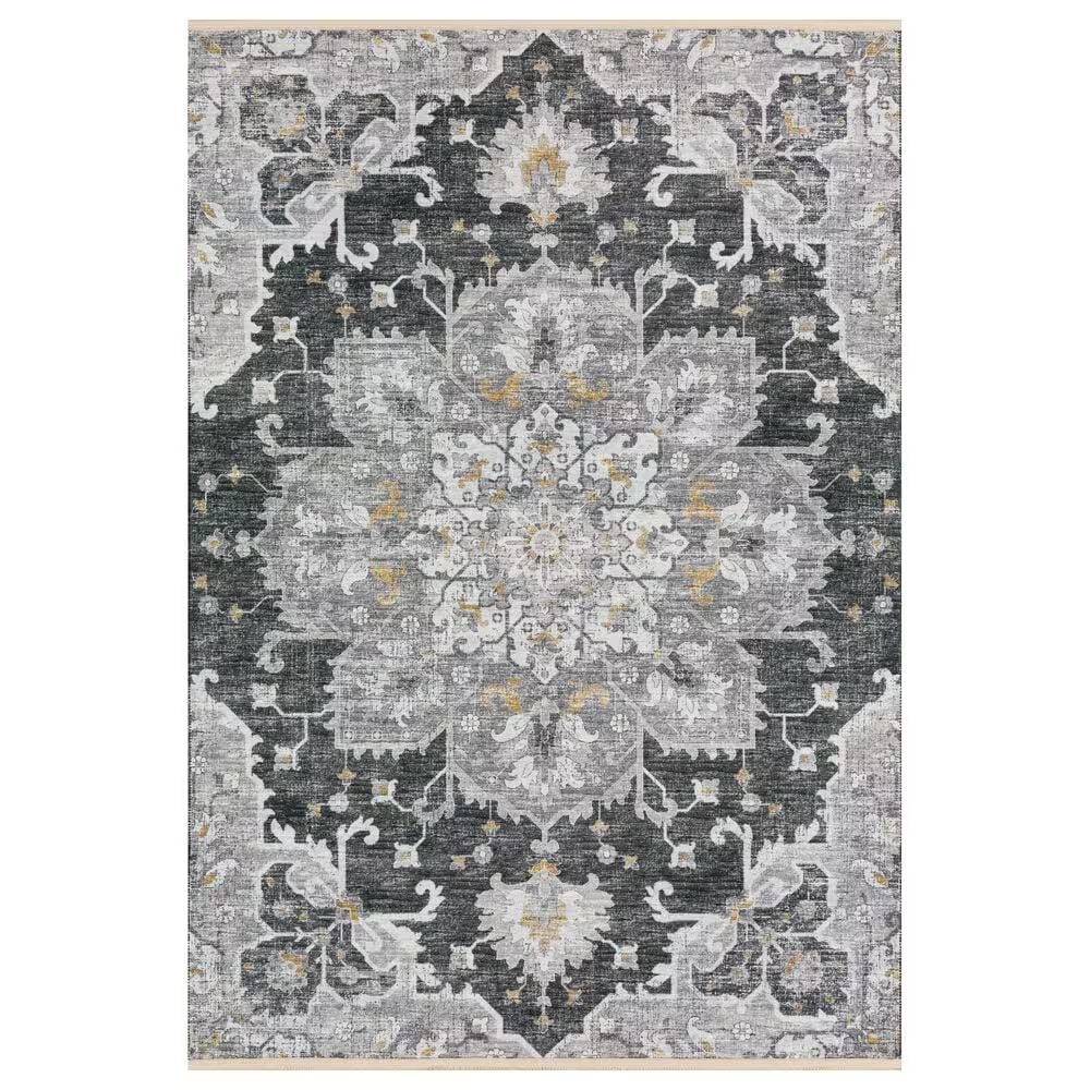 Dalyn Rug Company Marbella MB3 3' x 5' Midnight Area Rug