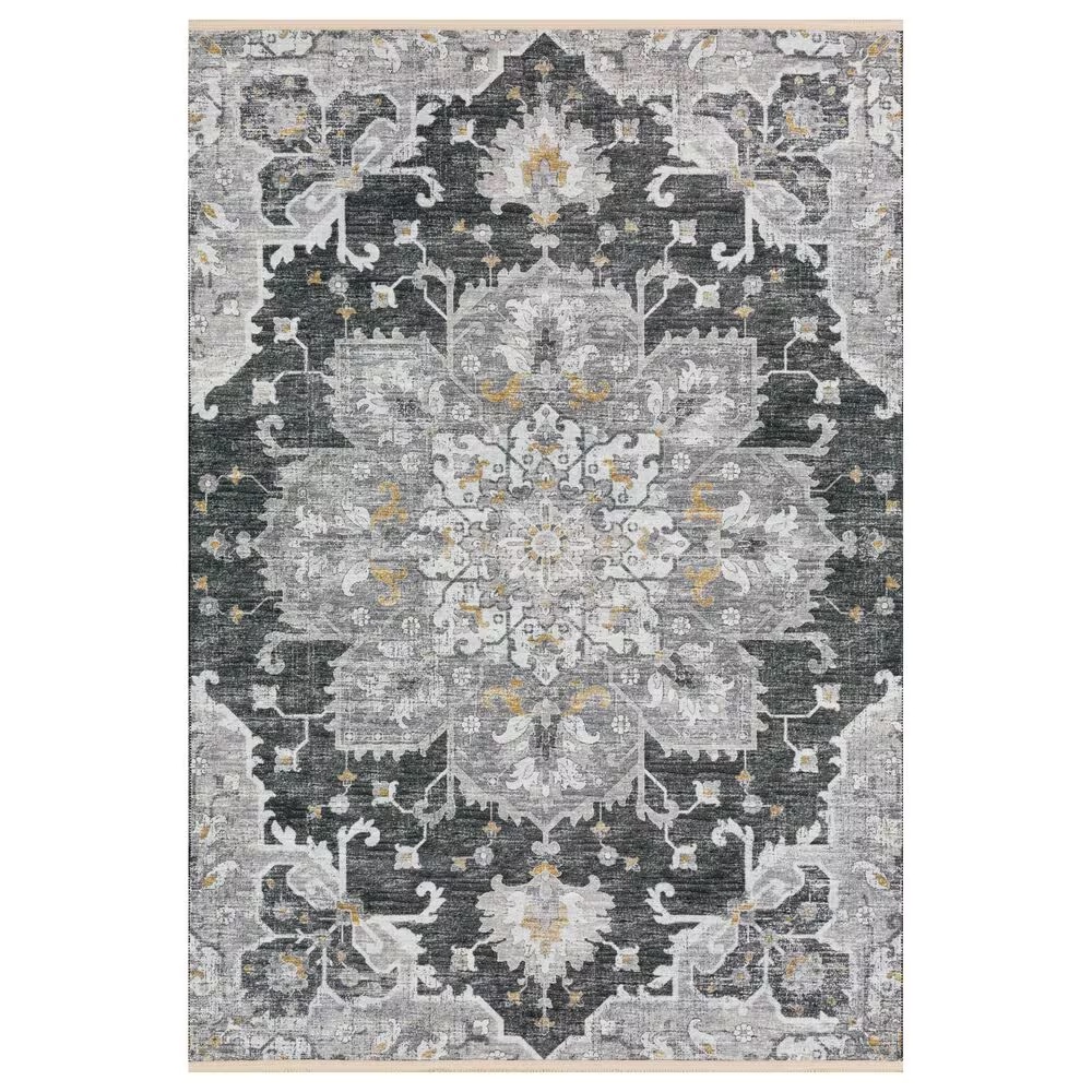 Dalyn Rug Company Marbella MB3 9' x 13' Midnight Area Rug