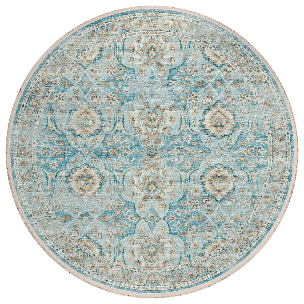 Dalyn Rug Company Marbella MB5 8' Round Mediterranean Area Rug