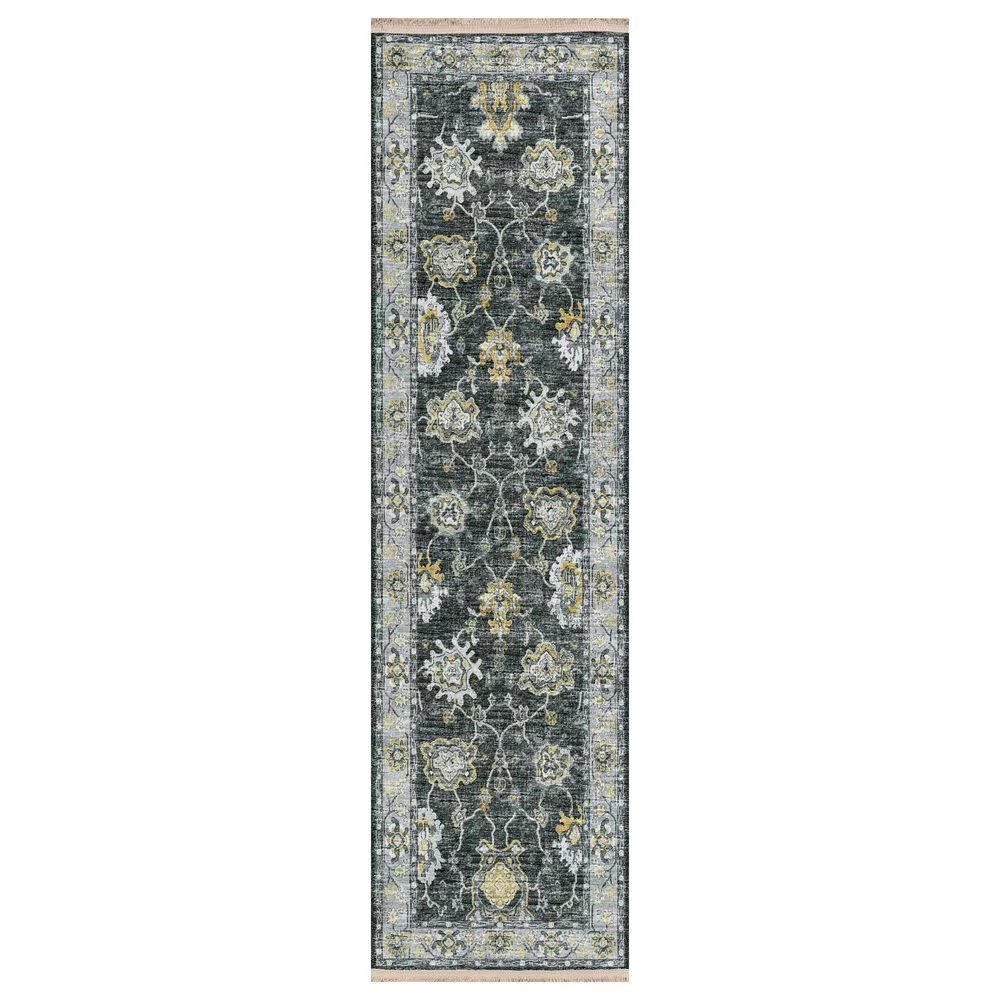 Dalyn Rug Company Marbella MB6 2'3" x 7'6" Midnight Runner