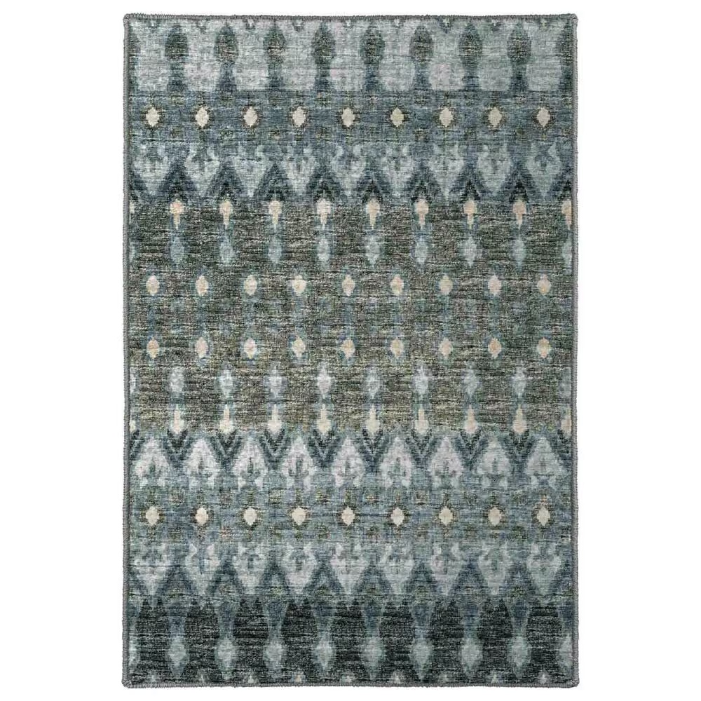 Dalyn Rug Company Brisbane 1'8" x 2'6" Mineral Blue Area Rug
