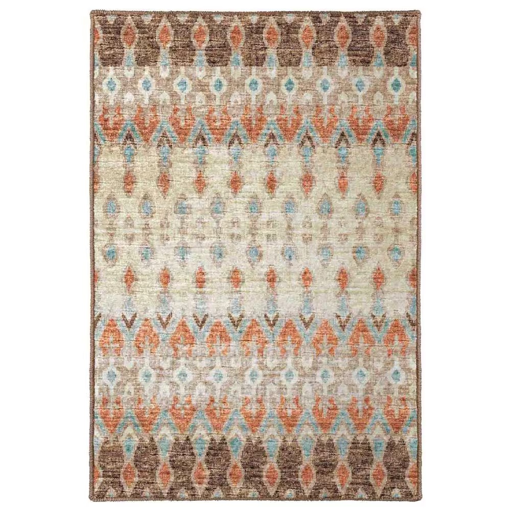 Dalyn Rug Company Brisbane 1'8" x 2'6" Mocha Area Rug