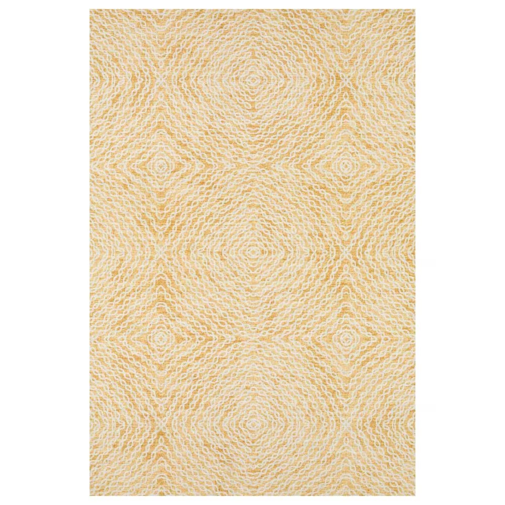 Dalyn Rug Company Brisbane Geometric 3' x 5' Gold Area Rug