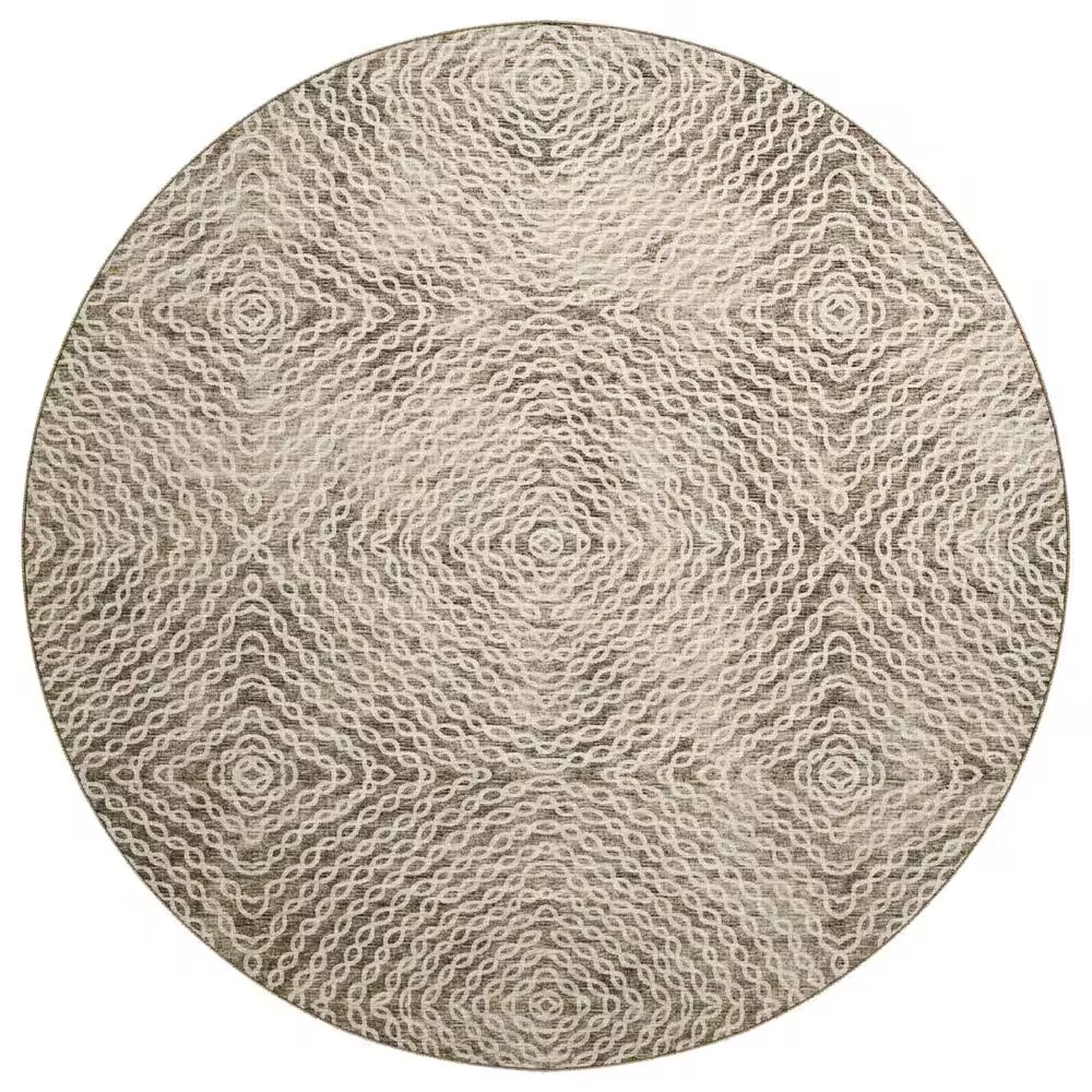 Dalyn Rug Company Brisbane 8' Round Mink Area Rug